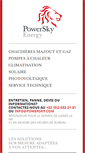 Mobile Screenshot of powersky.com